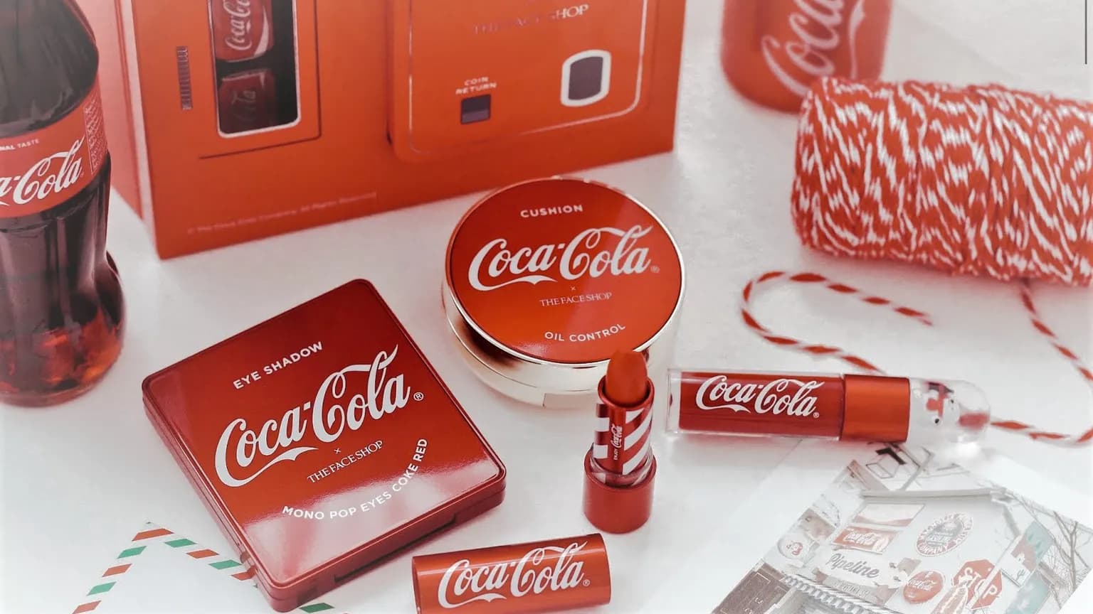 Coca-Cola dekorativ kosmetika chiqardi